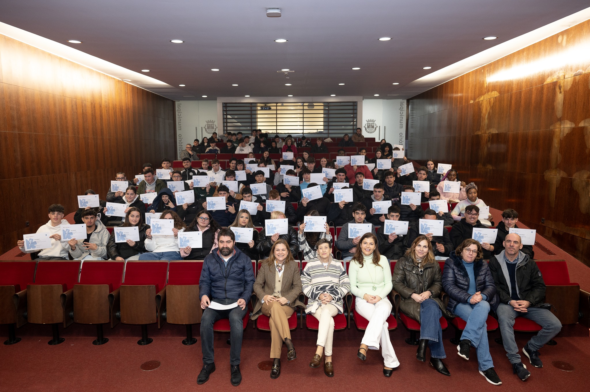 Entrega de Diplomas da Ação de “Mass Training – Suporte Básico de Vida”